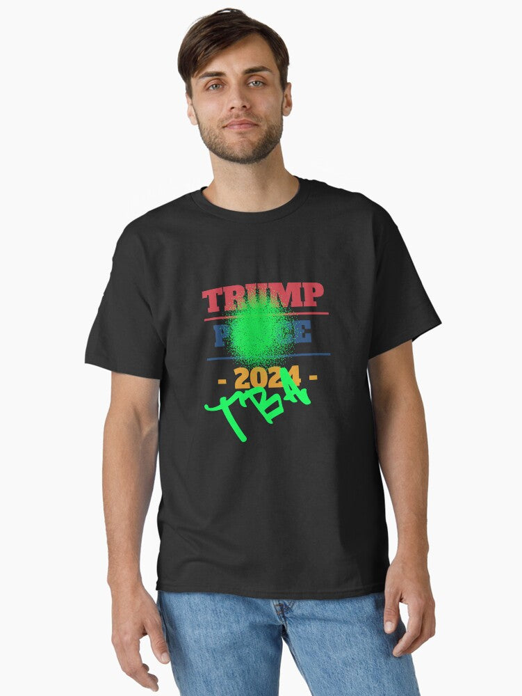 Trump Pence 2024 Graffiti Tagged Classic Shirt T Shirt Gift Ready
