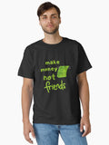 Make money not friends 2141 Oversized Classic T-Shirt T-Shirt | Viral Style | Trending Now