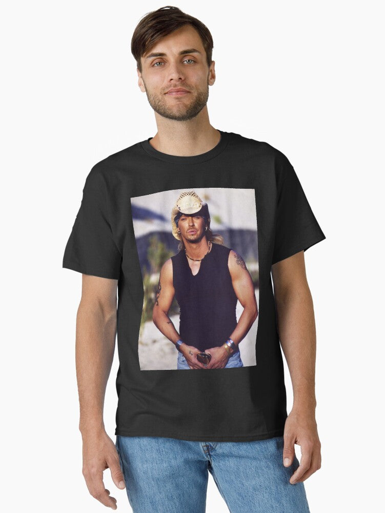 Bret Michaels On Memories Poster Art Design Classic T Shirt T Shirt Generic Icon Style