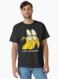 Cool bananas Excellent good stuff Funny banana phrase Classic T Shirt T Shirt Streetwear Style Gift Ready