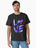 Estrela Mountain Dog Love Watercolor Design