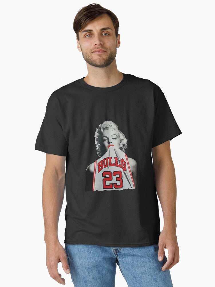 Marilyn monroe chicago jordan Classic T Shirt T Shirt US Market
