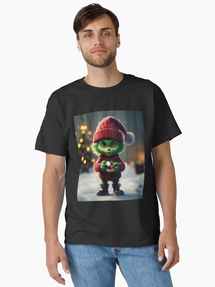 children s Grinch grinch christmas new year Sticker Classic T Shirt T Shirt Holiday Trending Christmas Season Pick