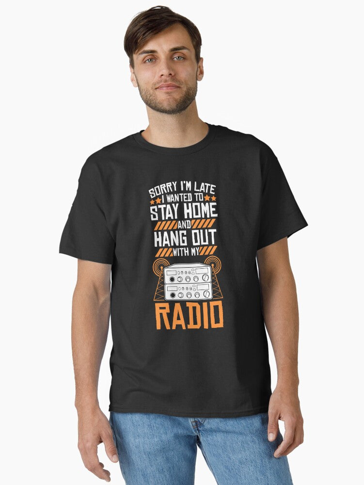 Amateur Radio Radio Radio Radio Radio Device Classic T Shirt T Shirt Streetwear Style Best Seller Look