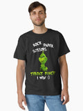 Rock Paper Scissors Throat Punch I Win G rinch Classic T Shirt T Shirt Streetwear Style Christmas Season Pick