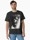 Jesus Christ Black and White XXVI Classic Shirt T Shirt Clean Design