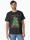 Meowy christmas ugly sweater Classic TShirt T-Shirt | Top Trending Graphic | Perfect Holiday Gift