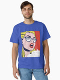 Pop Uncivilized Girl Classic T Shirt T Shirt High Search Demand Pop Art Style