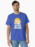 Make Peace Typography Classic Shirt T Shirt Gift Ready