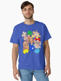 Autism pieces portraits Classic T-Shirt