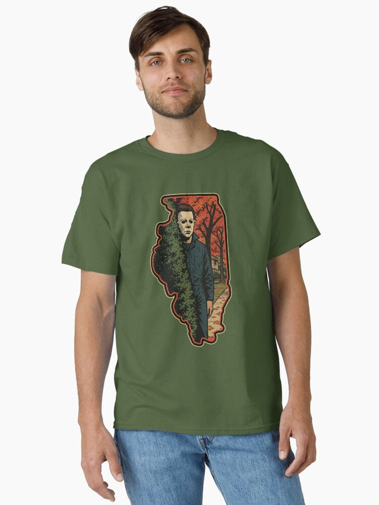 Haddonfield Illinois Classic T Shirt T Shirt Generic Icon Style