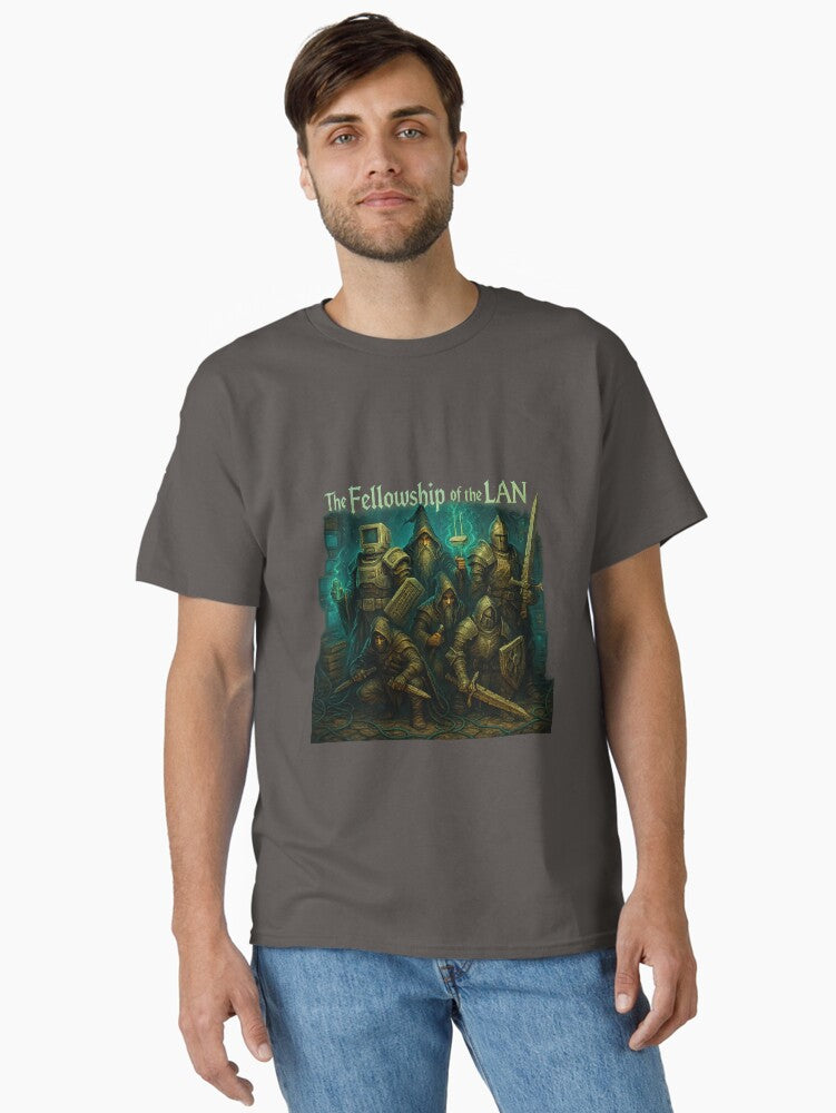 The Fellowship of the LAN Classic T-Shirt | Premium Unisex T-Shirt, Trending Graphic Tee