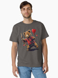 Valentine Teddy Bear Classic Shirt T Shirt Clean Design