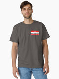 Mr Lova Lova Name tag Classic Shirt T Shirt Premium Print