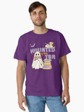 Haunted by My TBR Book Loving Ghost Classic T Shirt T Shirt Viral US Style Hot Search US