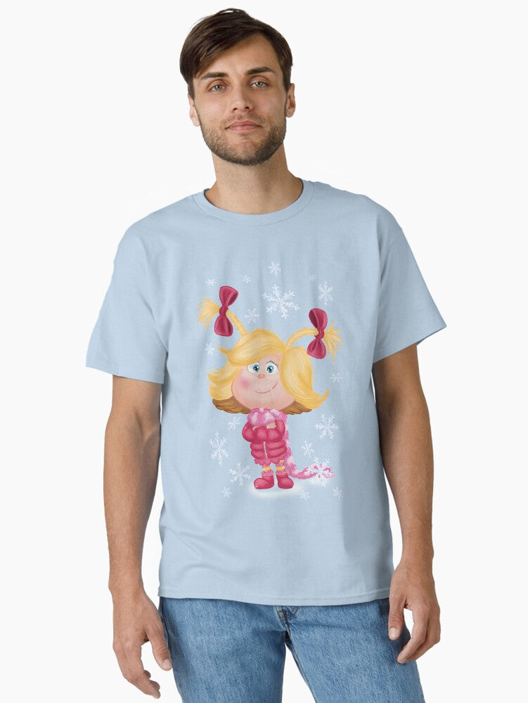 Cindy Christmas Winter Lou Classic T Shirt T Shirt Premium Print Limited Drop Feel