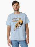 Living The Dream - Sisyphus Greek Mythology Meme Classic T-Shirt | Premium Unisex T-Shirt, Trending Graphic Tee