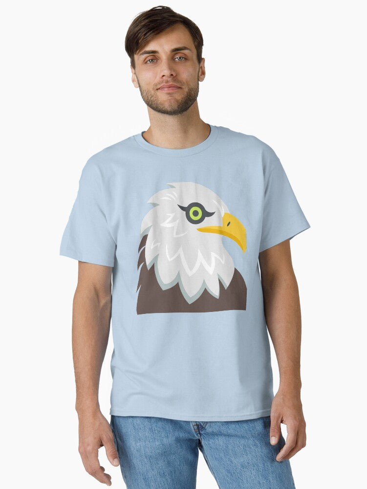 BALD EAGLE HEAD USA Classic Shirt T Shirt Clean Design