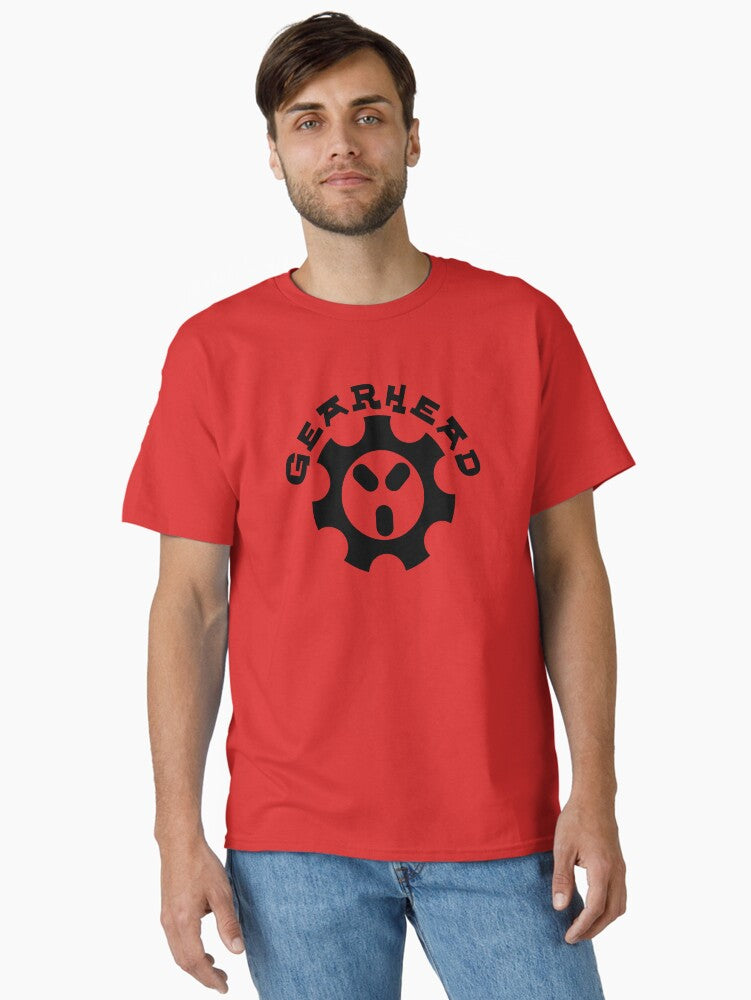 Logo for GEARHEAD Clothing Classic T Shirt T Shirt High Search Demand Daily Wear