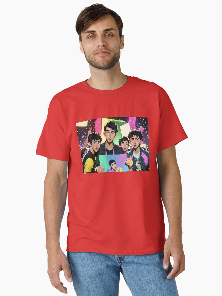 jonas brothers anime Classic T-Shirt T-Shirt | Trending Design | Trending Now