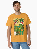 Island Luxe Grinch Tropical Christmas Vibes Funny Beach Holiday T Shirt Classic T Shirt T Shirt Holiday Trending Christm