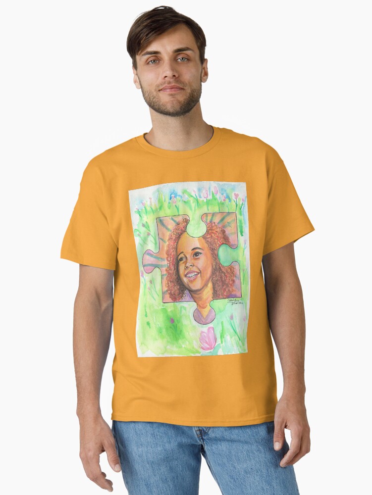 Little Girl puzzle piece Classic T-Shirt