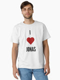 I HEART JONAS Classic T-Shirt T-Shirt | Trending Design | Top Pick For Fans