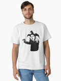 Banksy shouting clown jester with guns Classic Shirt T Shirt US Market