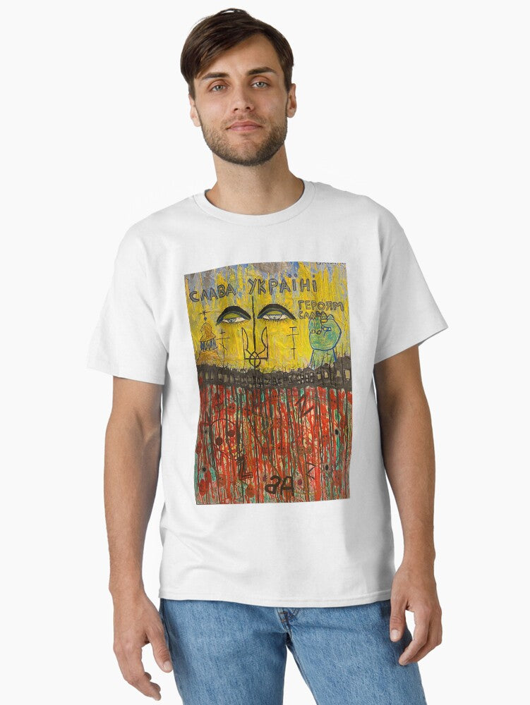 Ukraine Classic Shirt T Shirt Minimal Style