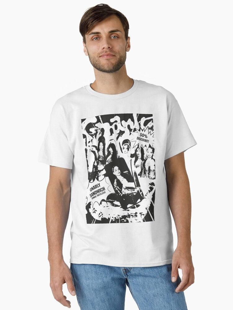 GNARLY KATSEYE BLACK AND WHITE COMIC Classic T-Shirt