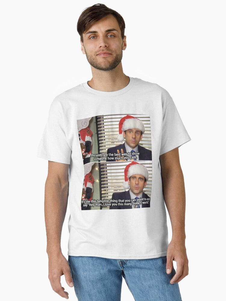 The Office Christmas Card Classic T Shirt T Shirt Minimal Artwork