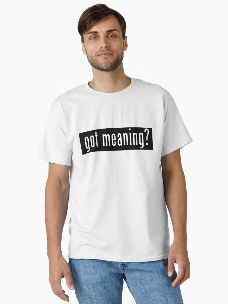 Meaning Jordan Peterson Classic T Shirt T Shirt Minimal Style