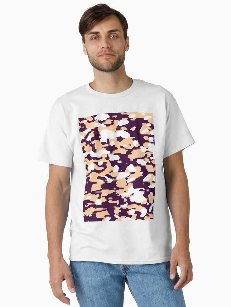 Camo style Digital Camouflage Classic T Shirt T Shirt Best Seller Look Daily Comfort
