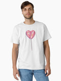 Pink Sucker For You Heart Lollipop Classic T-Shirt T-Shirt | Premium Graphic | Top Pick For Fans