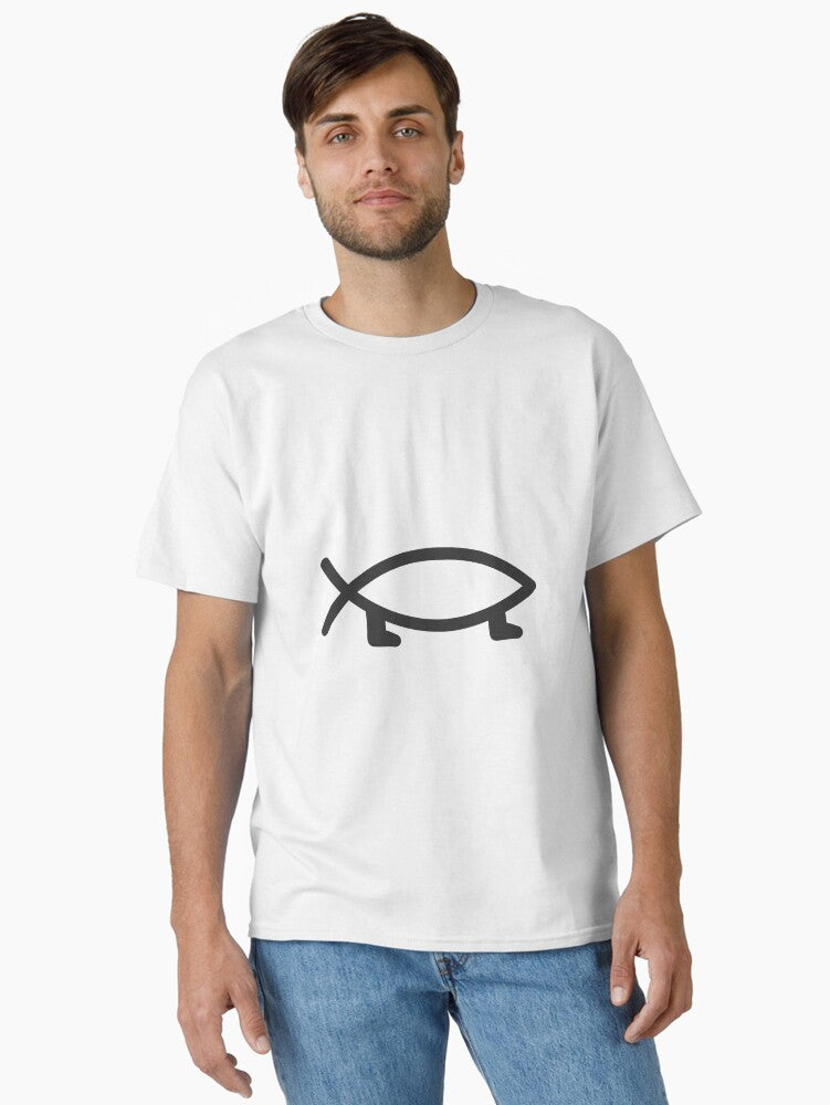 Darwin Evolution Fish Classic Shirt T Shirt US Market