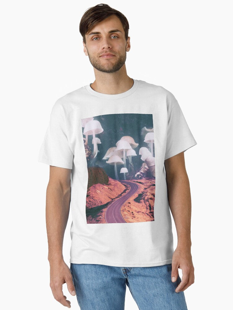 Mushroom Road trip Classic T-Shirt | Premium Unisex T-Shirt, Trending Graphic Tee