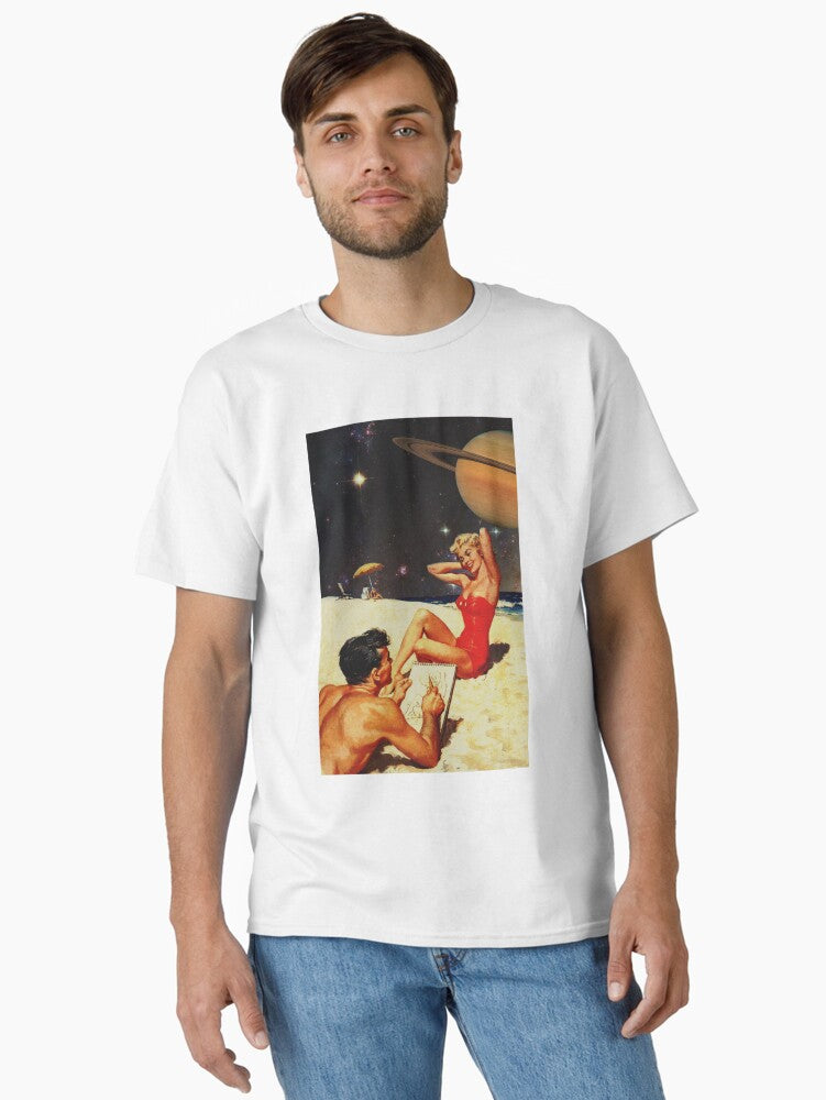 Drawn to the Sea Classic T-Shirt | Premium Unisex T-Shirt, Trending Graphic Tee