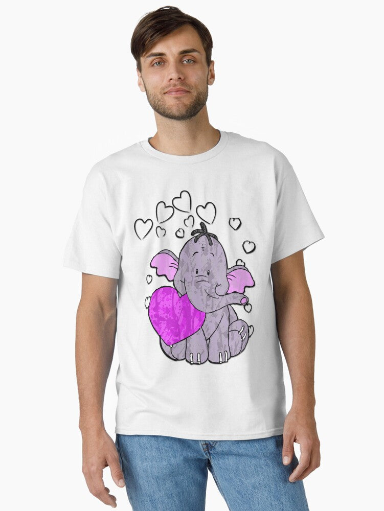 Heffalump Valentine Classic Shirt T Shirt Minimal Style