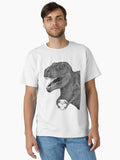 Dino Love Classic Shirt T Shirt Premium Print