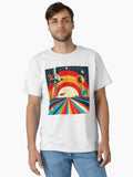 Retro Futurism Poster Classic T-Shirt | Premium Unisex T-Shirt, Trending Graphic Tee