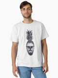 Tropical skull Classic Shirt T Shirt Everyday Wear