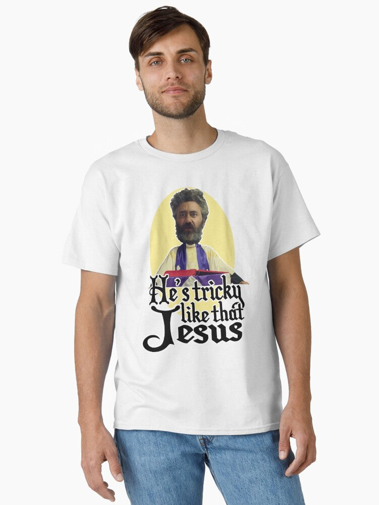 Tricky Jesus Wilderpeople Classic Shirt T Shirt Clean Design