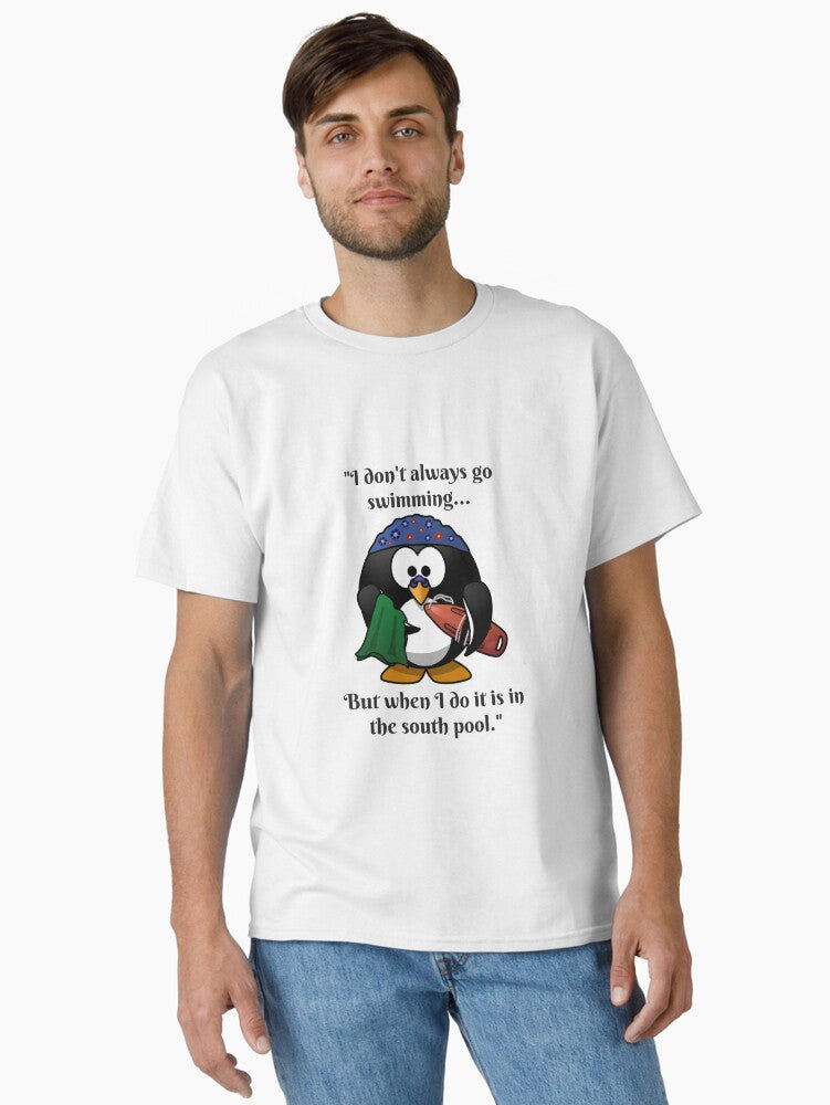 Funny Penguin Classic Shirt T Shirt Clean Design