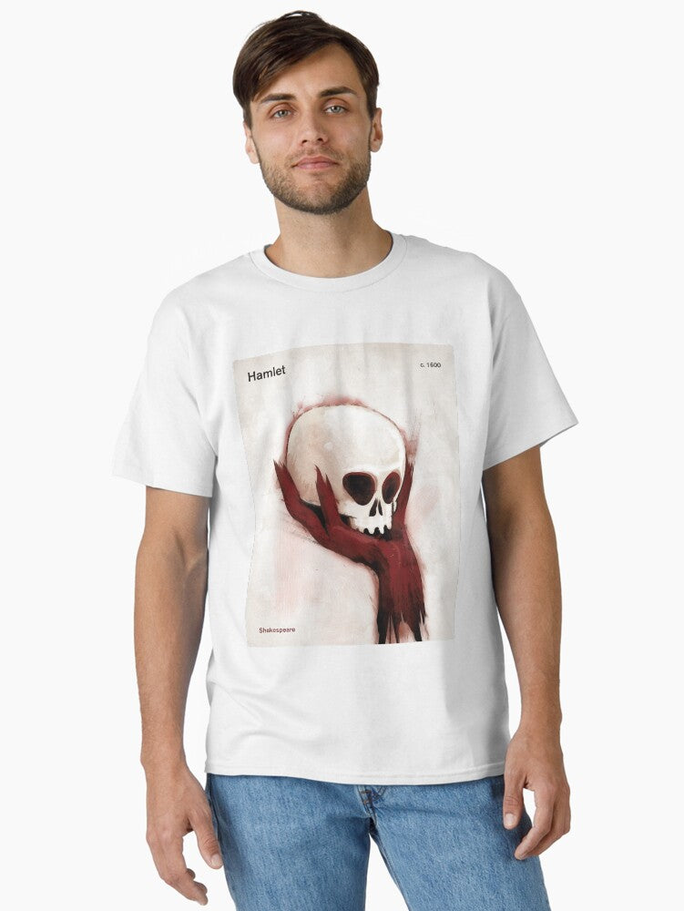 Hamlet William Shakespeare Theatre Art for Bibliophiles Book Lovers Readers and Writers Classic T Shirt T Shirt Premium