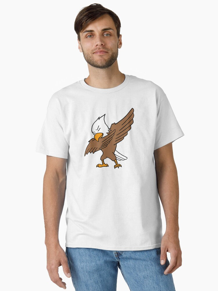 Dabbing eagle Classic Shirt T Shirt Minimal Style