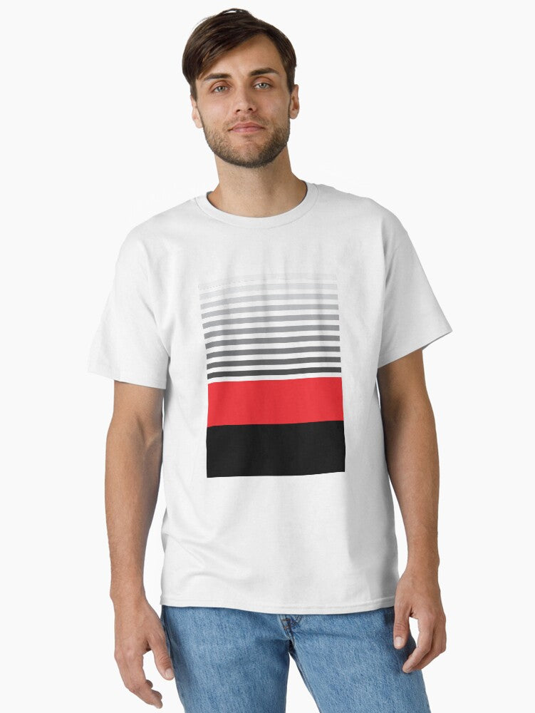 Abstract geometric rectangle pattern Classic Shirt T Shirt Premium Quality