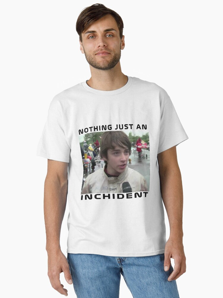 Just an Inchident 2 Charles Leclerc Classic T-Shirt | Premium Unisex T-Shirt, Trending Graphic Tee