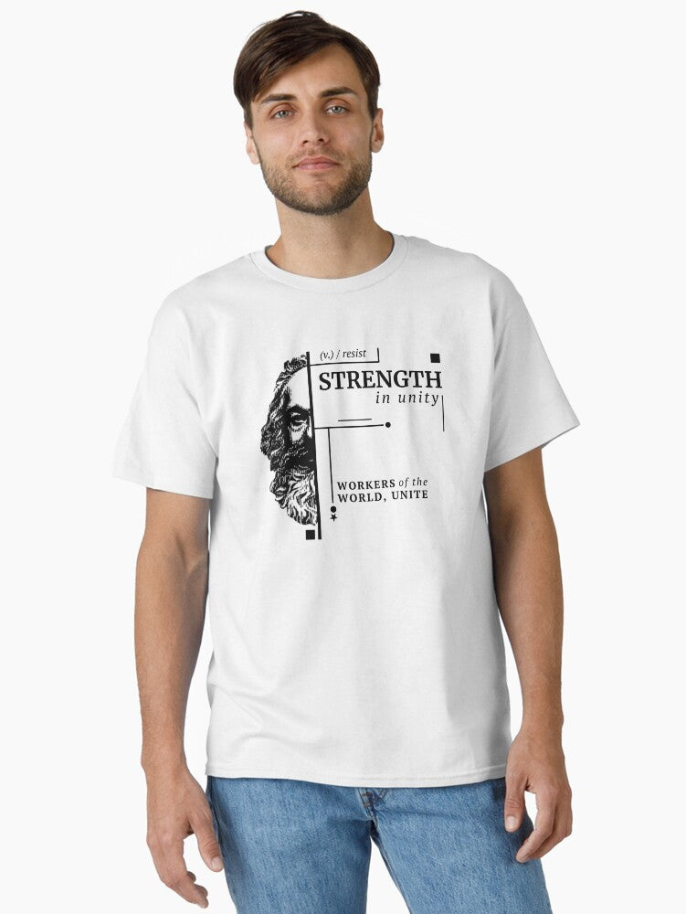 Workers Of The World Unite Class Solidarity Classic T Shirt T Shirt Cute Design