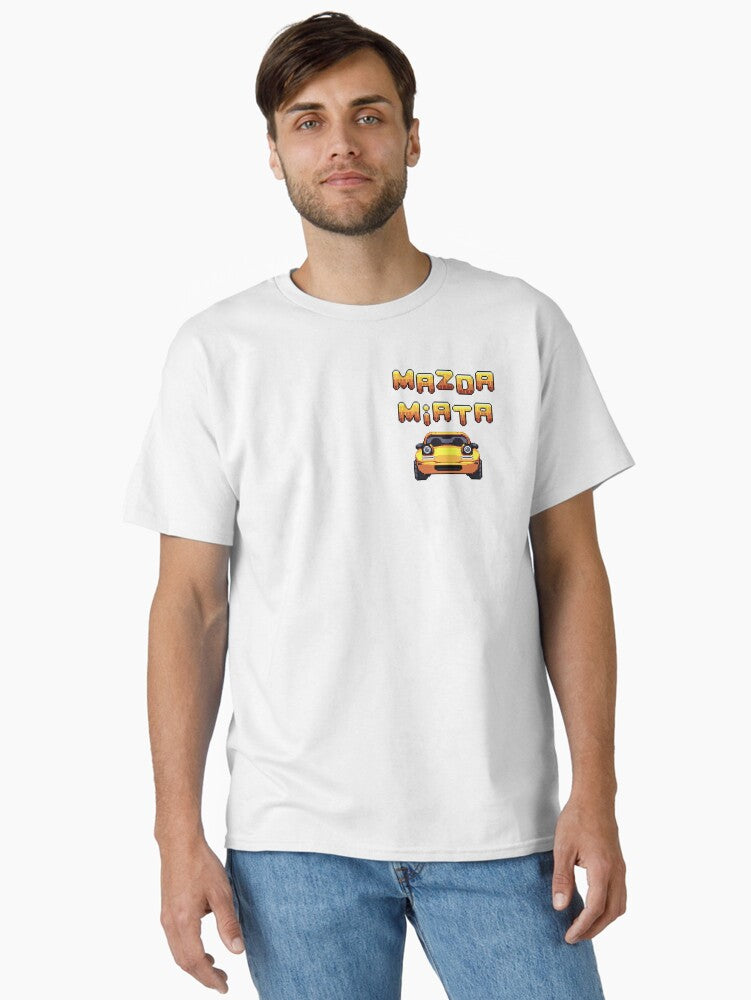 Yellow Mazda Miata MX 5 Classic T Shirt T Shirt High Search Demand Daily Wear