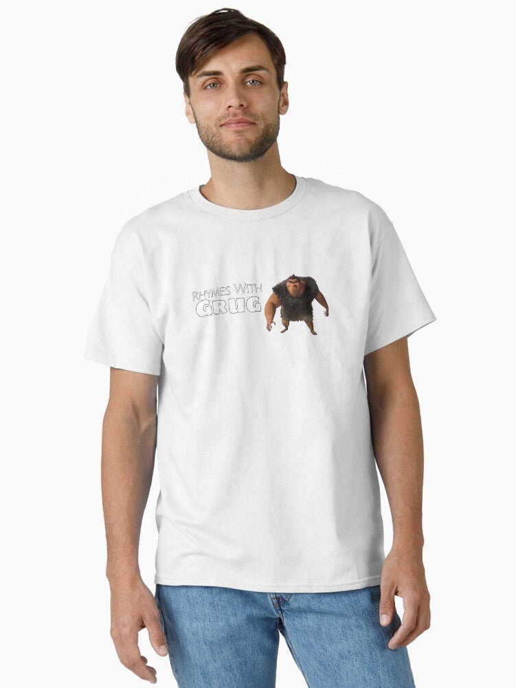 Rhymes with Grug Classic T-Shirt | Premium Unisex T-Shirt, Trending Graphic Tee